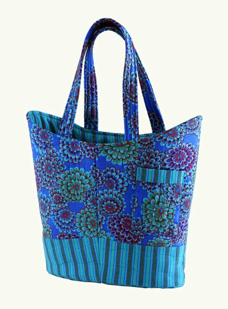 Free Sewing Pattern and Tutorial - Quilted Tote Bag