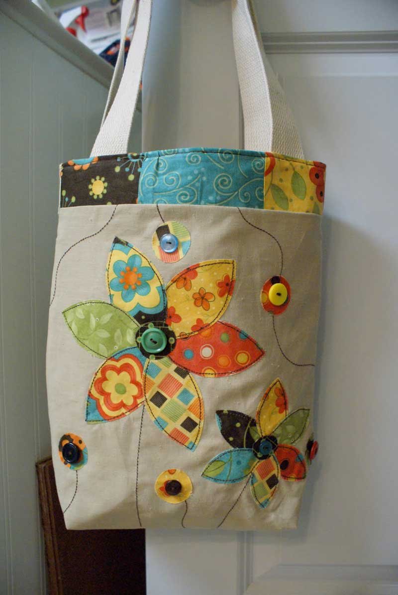 Applique Tote - Free Sewing Tutorial