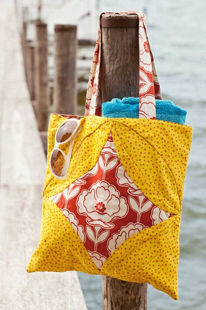 Sunny Beach Tote - Free Sewing Tutorial