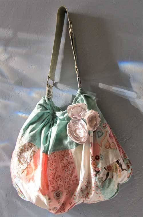 Free Bag Pattern and Tutorial - Skirt to Purse