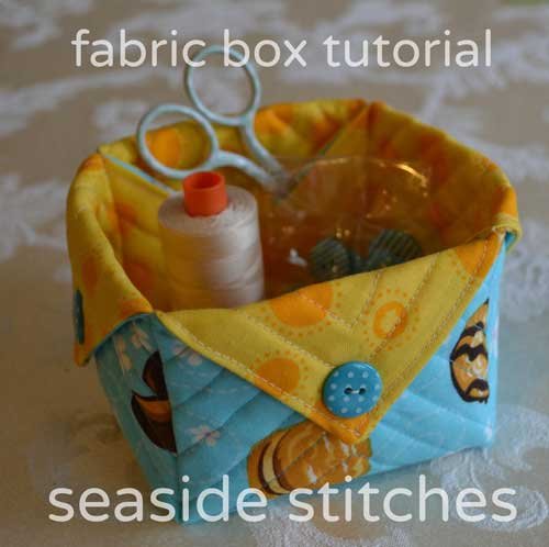 Fabric Box - Free Sewing Pattern