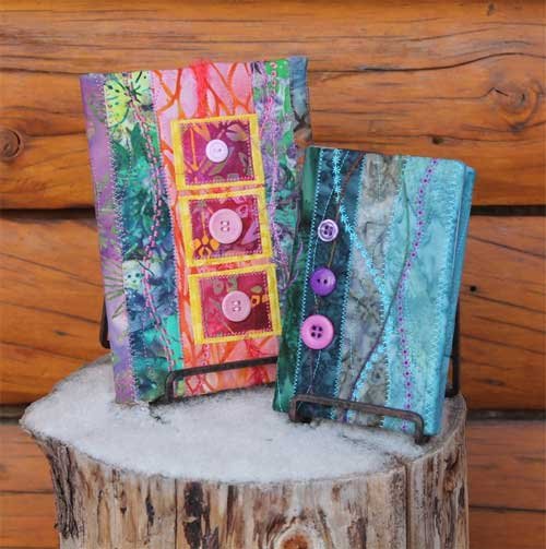 Quilted Book Covers - Free Sewing Tutorial