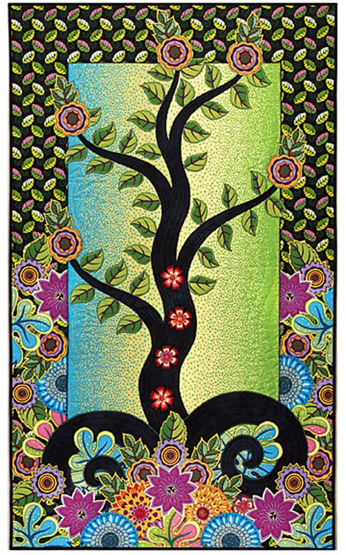 Tree Of Life Quilt Free Quilt Pattern Love To Sew