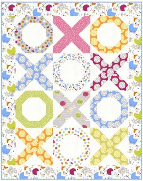 Hugs Kisses Quilt Free Quilt Pattern Love To Stitch And Sew