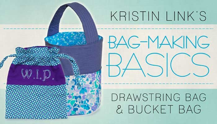 Drawstring Bag & Bucket Bag Free Online Class