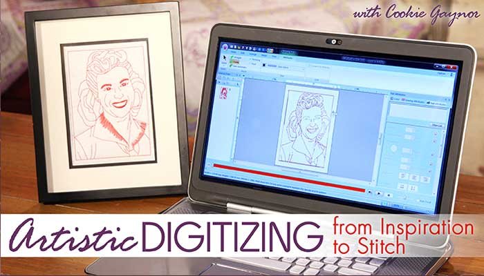 Artistic Digitizing - From Inspiration to Stitch: Online Class