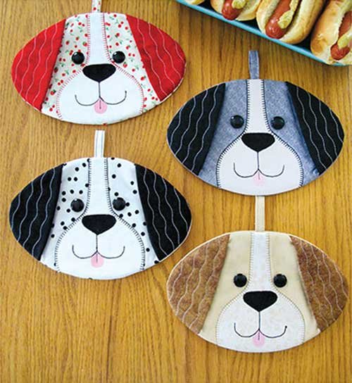 Pot Holders, Cartoon Cute Dog Animal Theme Pot Holder, Heat-Resistant Hot  Pockets, Pot Holders for Kitchen, Hot Pads for Kitchen, Kitchen Accessories