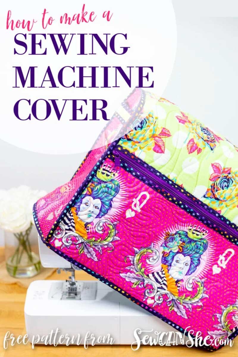 Quilted Sewing Machine Cover - Free Quilting Tutorial