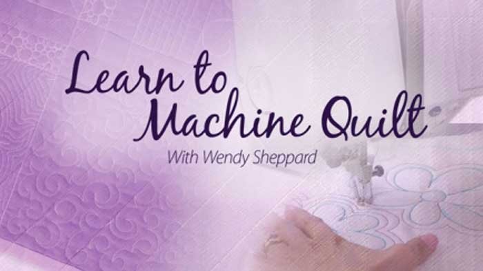 Learn to Machine Quilt Online Class