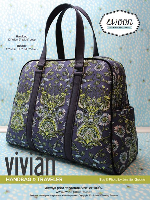 Vivian Handbag & Traveler Sewing Pattern