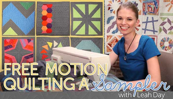 Free Motion Quilting a Sampler: Online Class