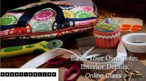 Build Your Own Tote: Interior Details Online Class