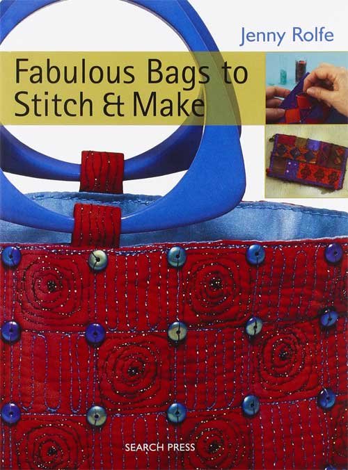 Color and choice of fabrics, threads and embellishments, combined with beautiful bag and purse designs, make this a unique collection of projects.