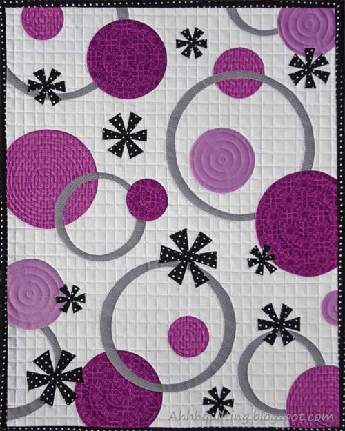 Circles and Rings Baby Quilt Pattern