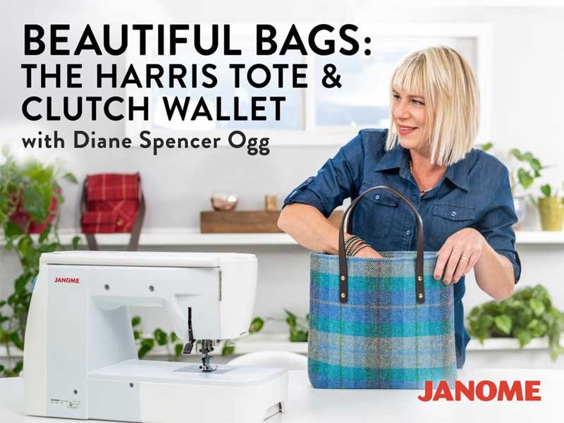 Beautiful Bags: The Harris Tote & Clutch Wallet Online Sewing Class