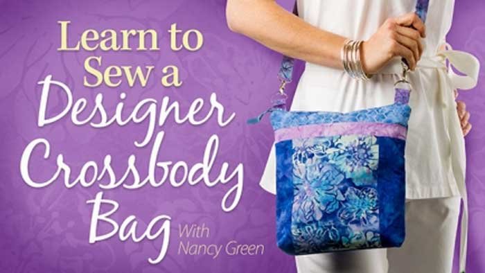 Learn to Sew a Designer Crossbody Bag Online Sewing Class