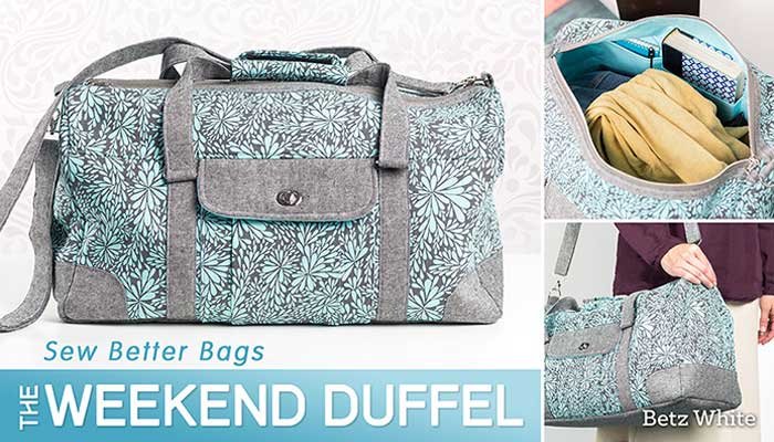 Build your sewing skills to create bags as fun as they are functional.