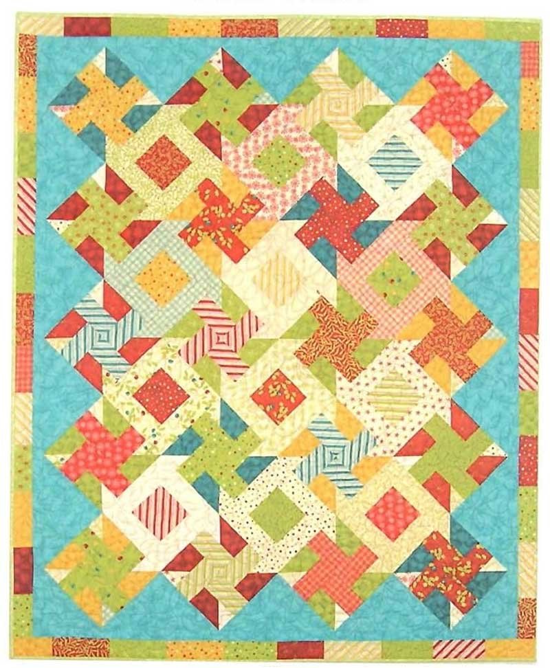  Tilt-a-Whirl Quilt Pattern