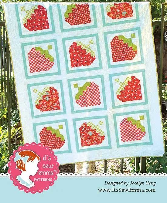 Strawberry Picking Quilt Pattern