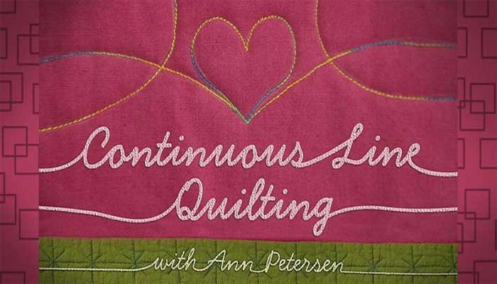 Continuous Line Quilting: Online Quilting Class