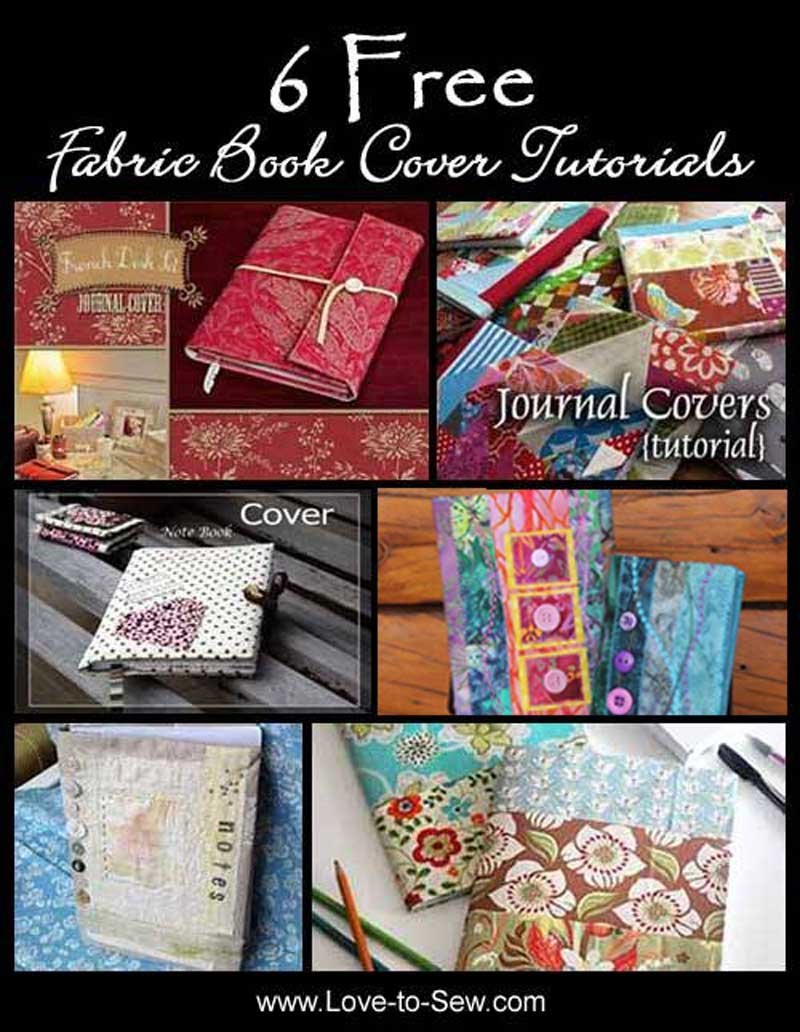 Sewing pattern: Easy textbook and notebook covers – Sewing