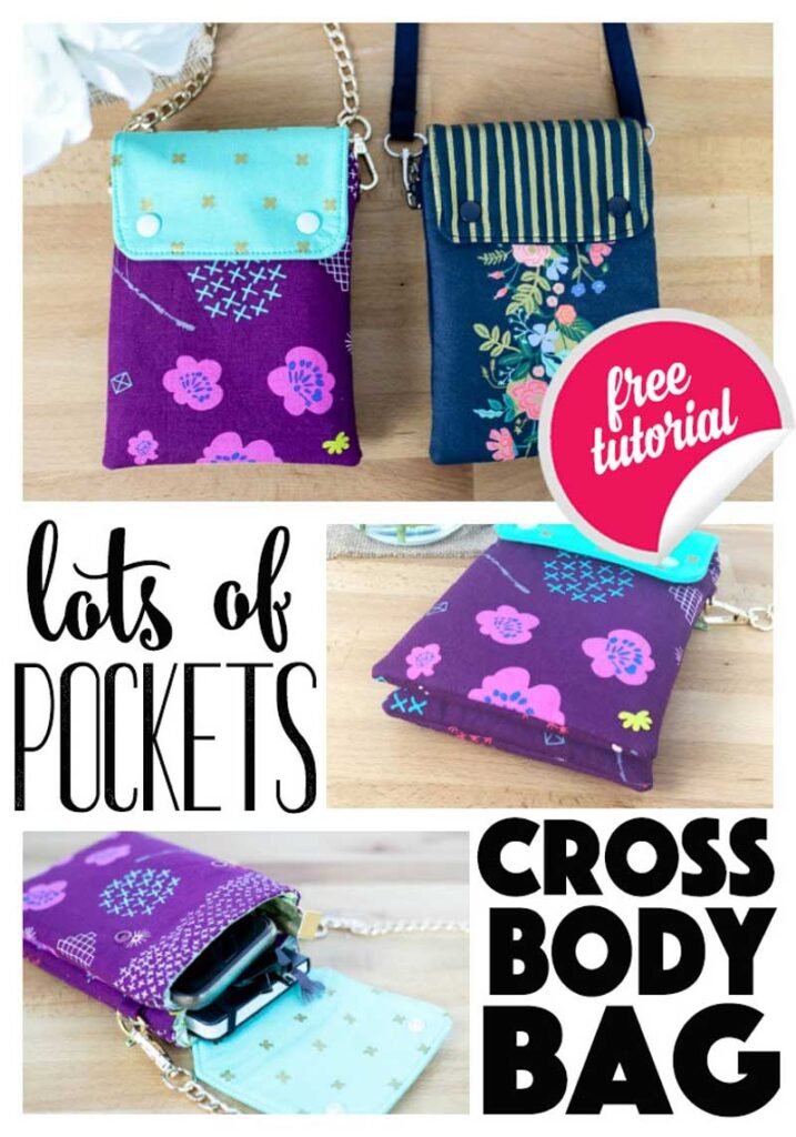 Double Compartment Cross Body Bag – Free Sewing Pattern | Love to Sew