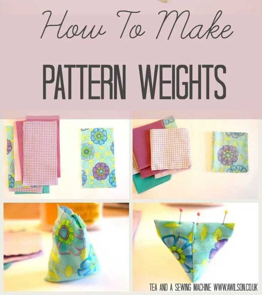 How to Make Pattern Weights - a Free Sewing Tutorial