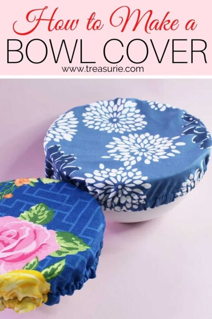 Free Sewing Tutorial: Fabric Bowl Cover Pattern