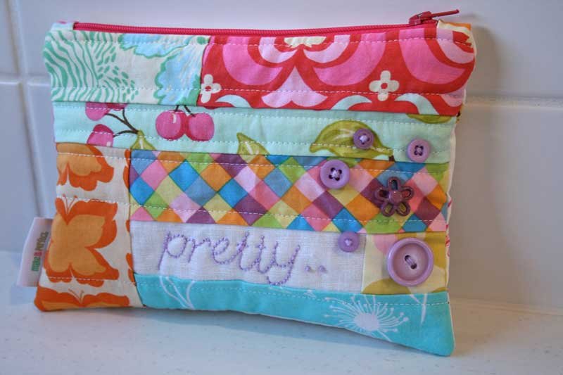 Easy Peasy Zippered Pouch